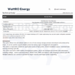 Acumulator Deye SE-G5.1 Pro-B 5.12 kWh Low Voltage fisa tehnica wattroenergy.ro importator distribuitor invertoare deye