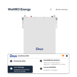Acumulator Deye SE-G5.1 Pro-B 5.12 kWh Low Voltage pret bun wattroenergy.ro importator distribuitor invertoare deye