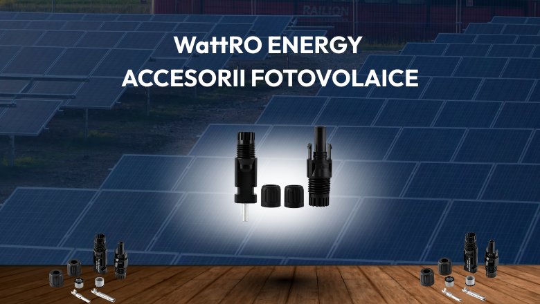 Conectori MC4 acumulatori fotovoltaice stoc in romania wattroenergy.ro importator distribuitor accesorii fotovoltaice