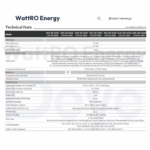 Invertor Hibrid Deye SUN-8K-SG05LP3-EU Low Voltage Trifazat fisa tehnica wattroenergy.ro importator distribuitor invertoare deye