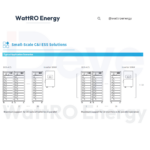 Sistem Stocare Deye BOS-A HV 61.44 kWh IP28 acumulatori fotovoltaice stoc in romania wattroenergy.ro importator distribuitor solu