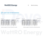 Sistem Stocare Deye BOS-A HV 61.44 kWh IP29 solutii fotovoltaice industriale stoc in romania wattroenergy.ro importator distribui