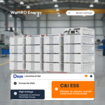 BOS-B-PDU-2 (PRO) HV Control Box Deye BOS-B PRO solutii fotovoltaice industriale stoc in romania wattroenergy.ro importator distribuitor solutii stocare industriale