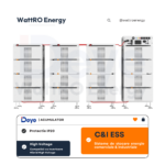 BOS-B-PDU-2 (PRO) HV Control Box Deye BOS-B PRO stoc in romania wattroenergy.ro importator distribuitor solutii stocare industriale