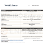 Data Sheet Microinvertor Enphase IQ8HC wattroenergy.ro importator distribuitor ENPHASE