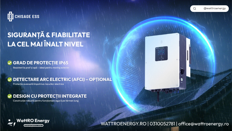 Schema de conectare pentru sistem cu invertor Chisage Ven-3G2-LE