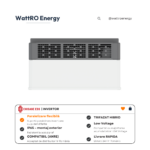 Invertor fotovoltaic trifazat Chisage 12kW compatibil cu baterii LiFePO4