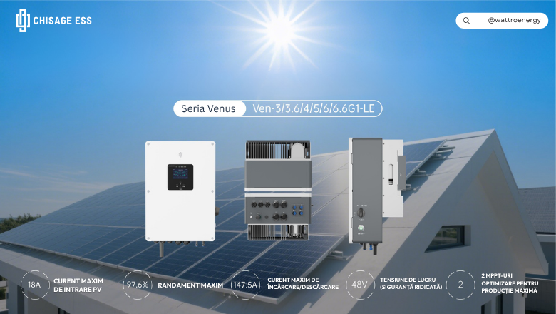 Invertor Chisage VEN 3kW pentru soluții eficiente de energie solară